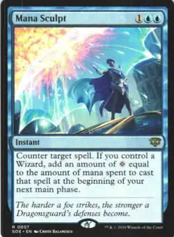 Mana Sculpt 57 R Secrets of Strixhaven MTG NM/M - Image 1