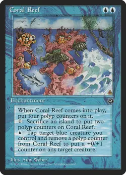 MTG Coral Reef ** Homelands ** English (NM) - Image 1
