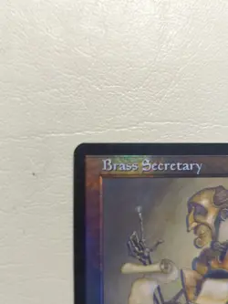 MTG Brass Secretary Foil English Urza's Destiny Never Played - Image 3