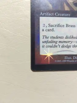 MTG Brass Secretary Foil English Urza's Destiny Never Played - Image 4
