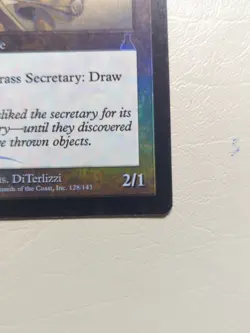 MTG Brass Secretary Foil English Urza's Destiny Never Played - Image 5