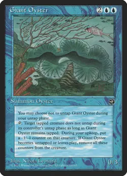 MTG Giant Oyster ** Homelands ** English (NM) - Image 1