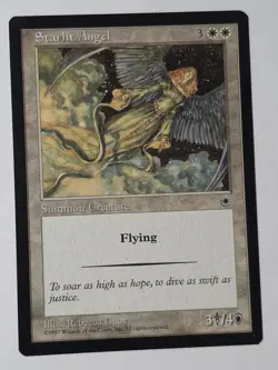 Starlit Angel (030) Portal POR MTG Magic The Gathering 1997 LP - Image 1