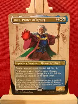 Urza, Prince of Kroog (Borderless) - The Brothers' War - Rare - NM - MTG - Image 1