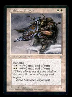 Kjeldoran Knight LP Light Play Ice Age MTG [6776] - Image 1