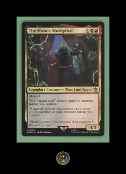 The Master, Multiplied - Universes Beyond: Doctor Who - NM - MTG - Image 1