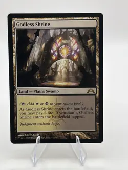 Godless Shrine - Gatecrash - MTG Magic the Gathering - Lightly Played - Image 1
