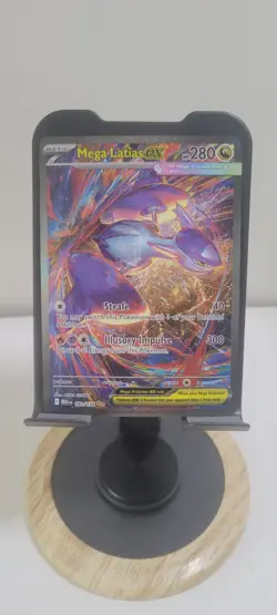 Pokemon TCG Mega Latias EX Full Art Secret Rare Holo ME01 181/132 EN 280HP - Image 2