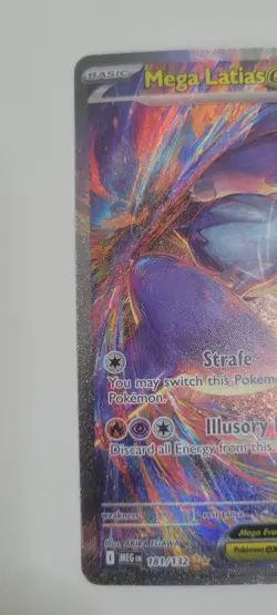 Pokemon TCG Mega Latias EX Full Art Secret Rare Holo ME01 181/132 EN 280HP - Image 5