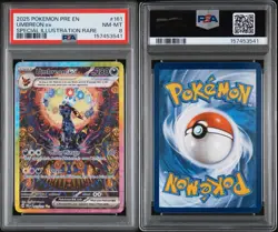 Pokemon Umbreon ex Special Illustration Rare PSA 8 Sv: Prismatic Evolutions Holo - Image 3