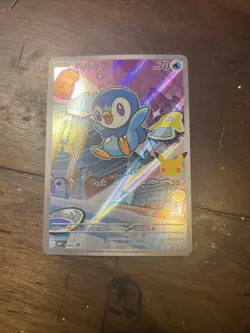 Pokemon Piplup 042 - First Partners Promo - Full Art Holo - Pk001646 - Image 1