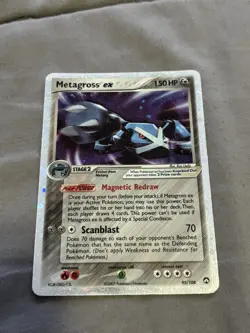 Metagross ex 95/108 EX Power Keepers Holo Rare EX 150 HP Pokemon TCG - Image 1