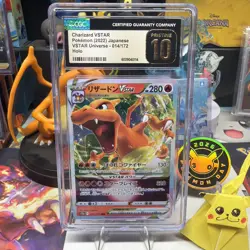 CHARIZARD VSTAR UNIVERSE POKEMON 2022 JAPANESE 014/172 CGC PRISTINE 10 - Image 1