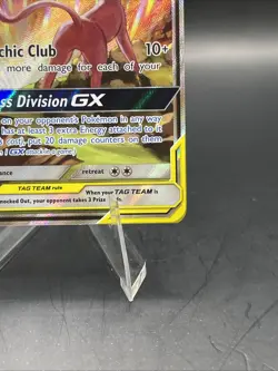 Espeon & Deoxys GX SM240 Ultra Rare Tag Team Promo Pokemon TCG NM - Image 5
