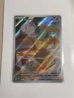 Pokemon TCG Espurr 095/088 Perfect Order Illustration Rare - Image 1