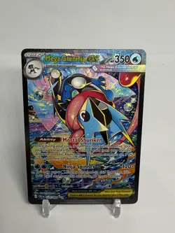 Mega Greninja EX 116/086 SIR Chaos Rising Special Illustration Rare Pokemon 🔥 - Image 1