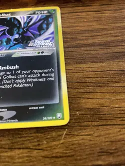 Pokemon TCG Dark Golbat EX Team Rocket Returns Reverse Holo Stamped 34/109 LP - Image 2
