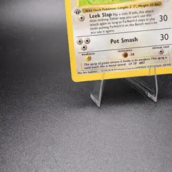 Farfetch'd 27/102 - 1st Edition Shadowless Base Set - Vintage Pokemon Card WOTC - Image 5