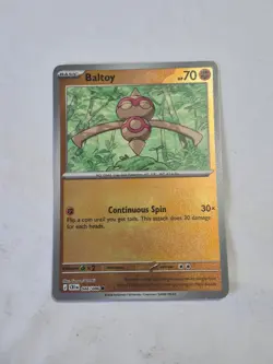 Baltoy 046/086 Common ME04: Chaos Rising Pokemon Reverse Holo Near Mint - Image 1