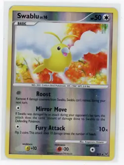 Pokemon TCG - Swablu SH5 - Arceus - Reverse Holo Shiny - Image 1