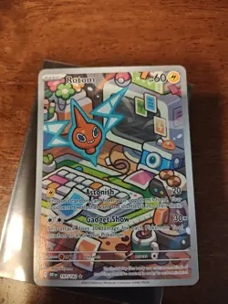 Pokemon TCG Rotom 197/182 Destined Rivals Full Art Holo - Image 1