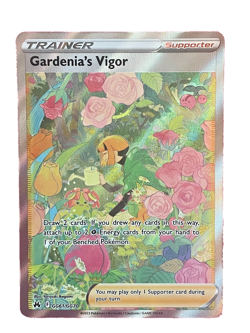 Pokemon Gardenia's Vigor GG61/GG70 Crown Zenith: Galarian Gallery Holo Near Mint - Image 1