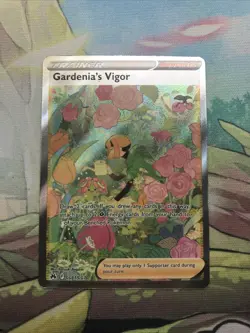 Gardenia’s Vigor GG61/GG70 Galarian Gallery Full Art Pokemon TCG Crown Zenith NM - Image 1