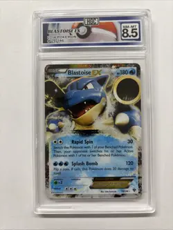2014 Pokemon Blastoise Ex #29 HGC 8.5 (sb3) - Image 1