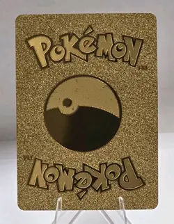 Pokemon Charizard V 220hp Gold Foil Fan Art Collector Card TCG - Image 2