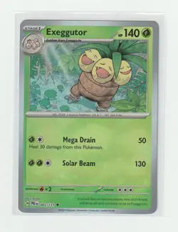 Pokemon TCG - Exeggutor (Poke Ball Pattern) 002/131 Prismatic Evolutions Holo - Image 1