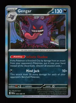 Gengar 050/088 Holo Rare Perfect Order Pokemon Card - Image 1