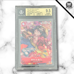 One Piece Card Chinese - Luffy Alt Art #001 - P New Year Exclusive - BGS 9,5 - Image 1