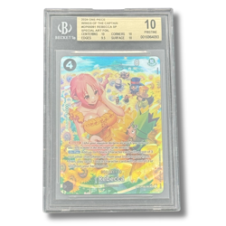 One Piece Card English - Rebecca Alt Art #091 - OP05 Awakening Era - BGS 10 - Image 2