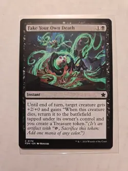 Fake Your Own Death - Foundations - LP - Common - Instant - MTG Magic - Image 1
