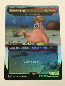 Magic MTG Secret Lair Spongebob Legends of Bikini Bottom Rainbow Foil SLD Set - Image 5