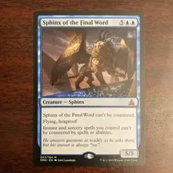 Sphinx of the Final Word Oath of the Gatewatch Normal - Image 1