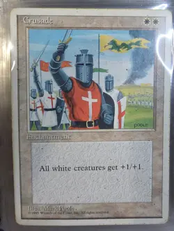 MTG Crusade Revised Regular Rare Moderate Play - Image 1