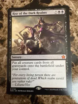 RISE OF THE DARK REALMS Magic MTG Foundations - Image 1