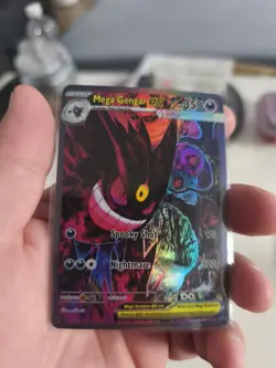 Pokemon CCG Mega Gengar Ex SAR Custom CCG Karte In Top Zustand Custom CCG Card - Image 1