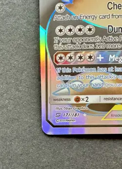 Pokemon Karte Eevee & Snorlax GX Tag Team 171/181 Englisch - Image 3