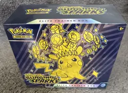 Pokemon TCG SURGING SPARKS Elite Trainer Box 🔥 ETB 🔥 FACTORY SEALED BRAND NEW - Image 1