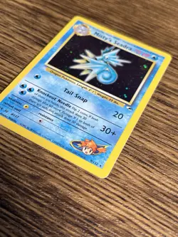 Misty’s Seadra Gym Heroes 9/132 Holo Rare Englisch Vintage Pokemon 2000 - Image 3