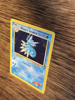 Misty’s Seadra Gym Heroes 9/132 Holo Rare Englisch Vintage Pokemon 2000 - Image 5