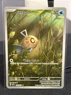 Feebas 198/191 Surging Sparks SSP Illustration Rare Alternate Art POKEMON - Image 1