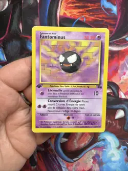 Carte pokemon wizard fossile edition 1 Ed1 First francais vf Fr Fantominus 33/62 - Image 2