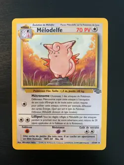 Carte Pokemon : Melodelfe 17/64 Edition 2 Jungle Wizards Francaise - Image 1