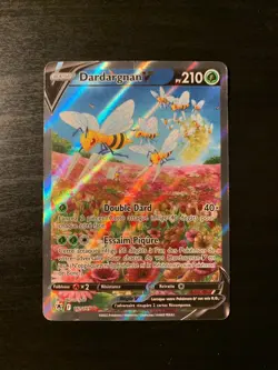 Carte Pokemon : Dardargnan V 161/189 Astres Radieux Francais - Image 1