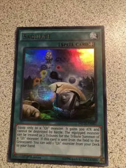 Saqlifice NECH-EN061 Ultra Rare 1st Edition LP Yugioh - Image 1