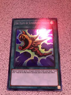 The Flute of Summoning Dragon STP1-EN006 Super Rare Unlimited NM Yugioh - Image 1