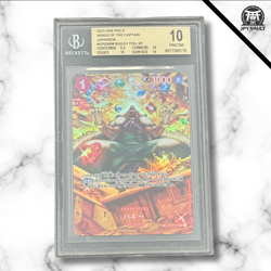 One Piece Card Japanese - Buggy Alt Art #008 - Wings of the Captain - BGS 10 - Image 1